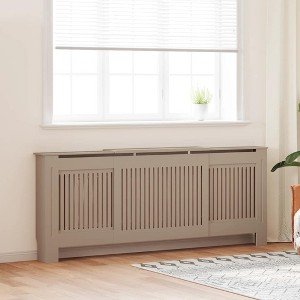 vidaXL MDF Radiator Cover 80.7" - 1 of 4