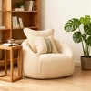 Hooseng Memory Foam Bean Bag Chair, BeanBag Chair with Cushion，Bean Bag Sofa for Living Room, Lounge Areas - 2 of 4