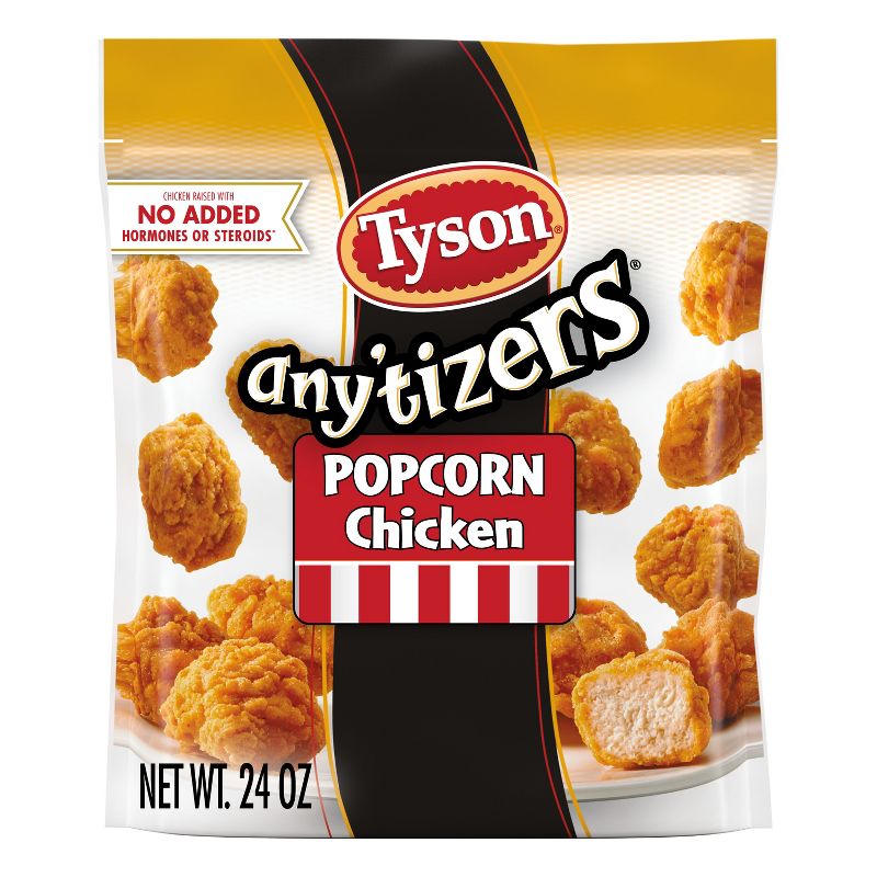 Tyson Any&#39;tizers Frozen All Natural Popcorn Chicken - 24oz, 1 of 7