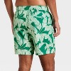 Men's 7'' Swim Trunks with Boxer Brief Liner - Goodfellow & Co™ - 2 of 3