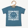 The Juniper Shop SmileyWorld Choose Happy Smiley Face Toddler Short Sleeve Tee - 2 of 4