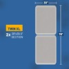 Continental Sleep, 8-Inch Fully Assembled Wood Split Traditional Box Spring/Foundation for Mattress Set, - 3 of 4