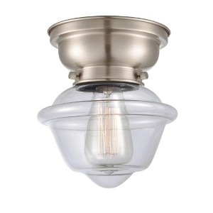 Oxford - 1 Light Flush Mount In Traditional Style-7.15 Inches Tall and 7.5 Inches Wide - 1 of 1