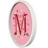 Creative Products Valentine Things Monogram Round White Framed Print - 2 of 4
