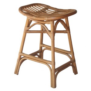 New Pacific Direct Damara Rattan Counter Stool - 1 of 4