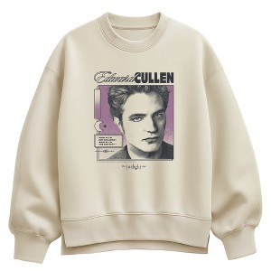 Women's - Twilight - Edward Cullen Oversized Fleece Crew