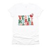 Simply Sage Market Very Merry Teacher Wavy Short Sleeve Tee - XS - White - 3 of 4