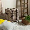 Kacia Side Trunk - SEA7023 - Brown - Safavieh - 2 of 4