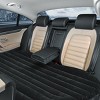 Costway Inflatable Car Air Backseat Mattress Flocking Travel SUV Camping Pad Pill & Pump - 4 of 4