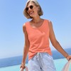 Lands' End Women's Cotton Tank Top - 4 of 4