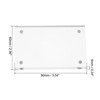 Unique Bargains Home Office Double-Sided Magnetic Acrylic Picture Frame - 2 of 4