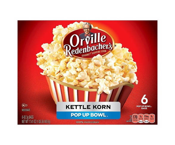 Orville Redenbacher's Microwave Pop Up  Kettle Korn - 6ct