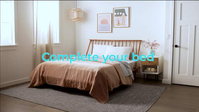 Essentials Medium Bed Pillow - Linenspa, 2 of 16, play video