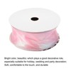 Unique Bargains Gift Wrapping Wide Sheer Wired Pastel Shimmer Iridescent Chiffon Ribbons 1 Pc - 3 of 4