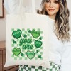 City Creek Prints St. Patrick's Affirmations Canvas Tote Bag - 15x16 - Natural - 2 of 2