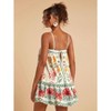 Mocamel Women's Floral Summer Vacation Spaghetti Strap Dress - 2 of 4