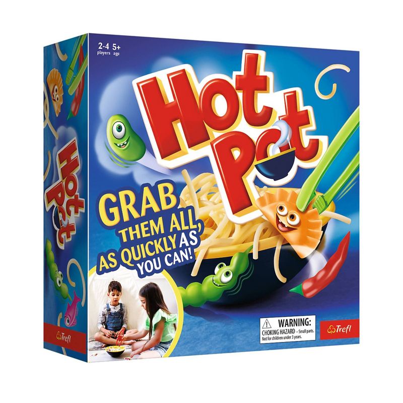 Trefl GamesHot Pot Game: Party Board Game, Creative Thinking, Ages 5+, 2-4 Players, Gender Neutral, 1 of 6