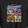 Boys' - LOL Surprise! - Glitterati Retro Grid Graphic Long Sleeve Fleece Sweatshirt - 2 of 4