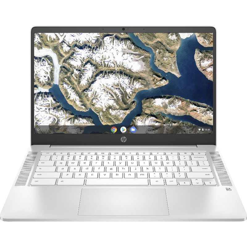 HP Chromebook 14" Touchscreen Intel Celeron N4120 4GB RAM 64GB eMMC Ceramic White - Intel Celeron N4120 Quad-core - Intel UHD Graphics 600, 4 of 7