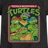 Girls' - Teenage Mutant Ninja Turtles - Retro Group Fitted Short Sleeve Graphic T-Shirt - 2 of 4