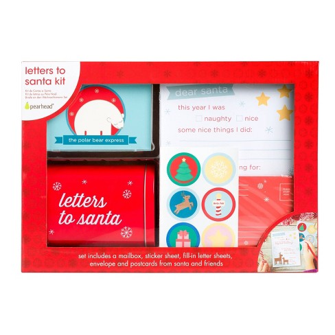 Pearhead Letters To Santa Kit Target