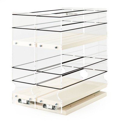 Lynk Professional Expandable 4 Tier Heavy Gauge Steel Drawer Spice Rack  Tray Organizer : Target
