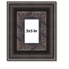PosterPalooza | Photo Size 3.5" Wide Ornate Black Frame - UV Acrylic, Foam Board Backing, Hanging Hardware - 2 of 4