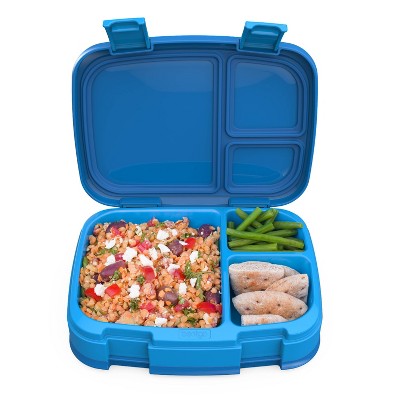 Bentgo Pop Leakproof Bento-style Lunch Box With Removable Divider-3.4 Cup -  Navy Blue/chartreuse : Target