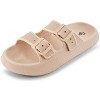 Womens Callie Cloud Slides with buckles - 3 of 4