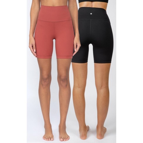 Yogalicious Black Bike Shorts for Women