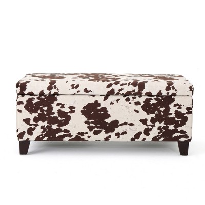 NicBex Modern 39" Storage Bench with Wood Frame for Bedroom and Entryway