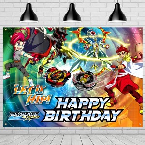 Treasures Gifted BEYBLADE Backdrop - BEYBLADE Party Supplies - 1 of 1