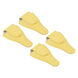 Unique Bargains PU Leather Nail Scissor Protective Cover Small Pointed Nipper Scissor Sheaths 4.5"x2.6" - 1 of 4