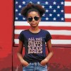 The Juniper Shop Pretty Girls Read Books Youth Short Sleeve Tee - 4 of 4