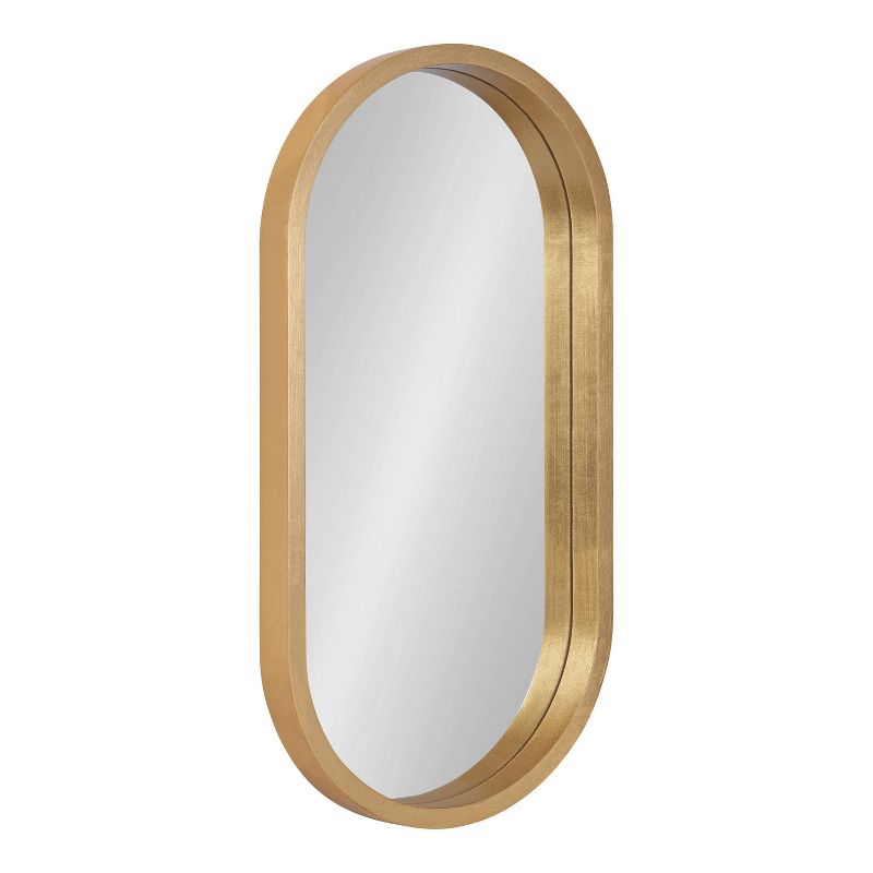 Travis Oval Wall Mirror - Kate & Laurel All Things Decor, 1 of 9