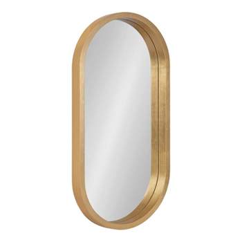 Travis Oval Wall Mirror - Kate & Laurel All Things Decor