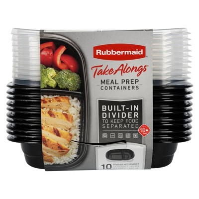 Rubbermaid 20pc TakeAlongs Meal Prep Containers Set