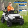 12V Kids Ride-On Truck w/Remote - 3 Speeds (Max 2.5MPH), Dual Motors, LED Lights, Music (Ages 3-8, 61lbs) - 4 of 4
