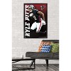 Trends International NFL Atlanta Falcons - Kyle Pitts 21 Framed Wall Poster Prints - 2 of 4