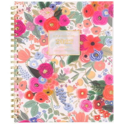 2022 Weekly/Monthly Planner Large Poly 11"x8.5" Garden Party - Rifle Paper Co. for Cambridge