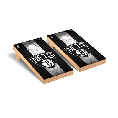 NBA Brooklyn Nets Premium Cornhole Board Vintage Version