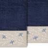 Linum Home Textiles 100% Turkish Cotton BRAELYN Embellished Towel Set - 2 of 2