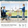 DOMETOUR Height Adjustable Electric Standing Desk, Sit Stand Up Down Computer Table, Ergonomic Memory Desktop Workstation - 3 of 4