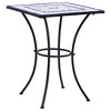 vidaXL Mosaic Bistro Set  Powder-coated iron and ceramic tiles - 2 of 4