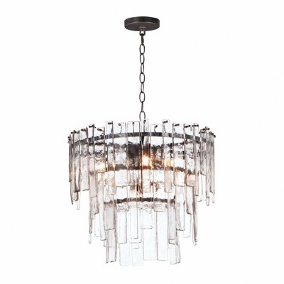 Maxim Lighting Warren 9 - Light Pendant in  Dark Bronze