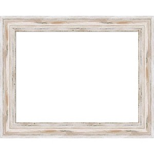 Amanti Art Alexandria Greywash Framed Dry Erase Magnetic Board - 1 of 4