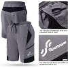 Sportneer Bike Shorts for Men: 3D Padded Lightweight Riding Biking Cycling Mountain Bike Shorts for Men with Zipper Pockets - 4 of 4
