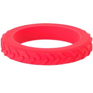 Chewigem Chew Bracelet with Large Treads, Red - 1 of 3