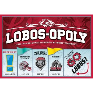 Late For The Sky: University of New Mexico Lobos-Opoly Monopoly Board Game - 1 of 4