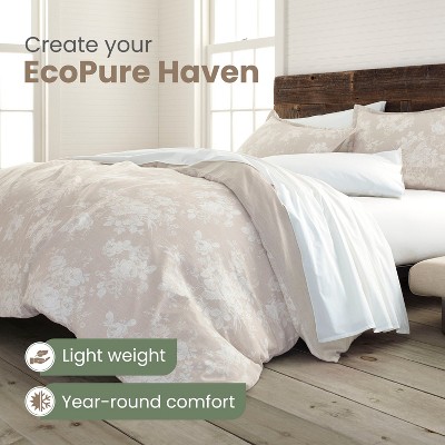 Martex EcoPure Comfort Wash Sienna Linen Comforter Set - Thumbnail 3